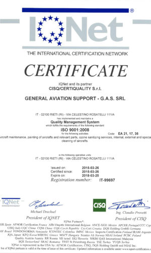 Certificati ISO 9001-2